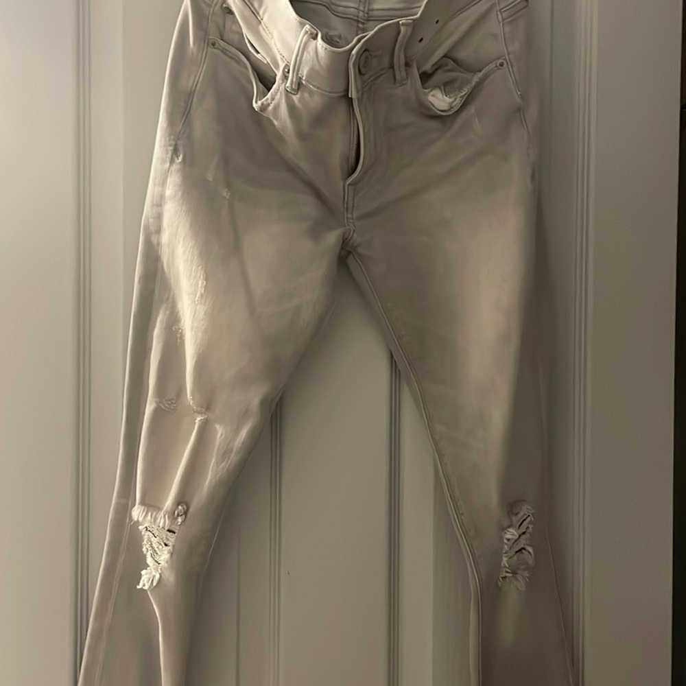 Grey jeans
